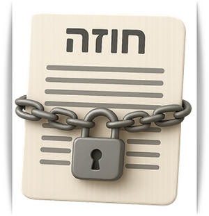 איור בעזרת בינה מלאכותית שממחיש כבלים באמצעות חוזה