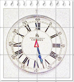 איור של שעון